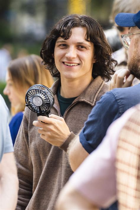 Tom Holland Films The Crowded Room in New York | POPSUGAR Celebrity UK