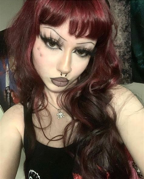 Ig: v4mpbride | Dark makeup looks, Pretty makeup, Cool makeup looks