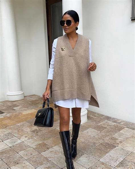 17 Trendy Ways How to Wear Sweater Vests - Inspired Beauty