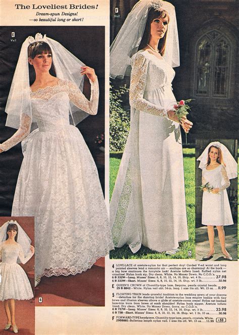 60S Wedding Dress