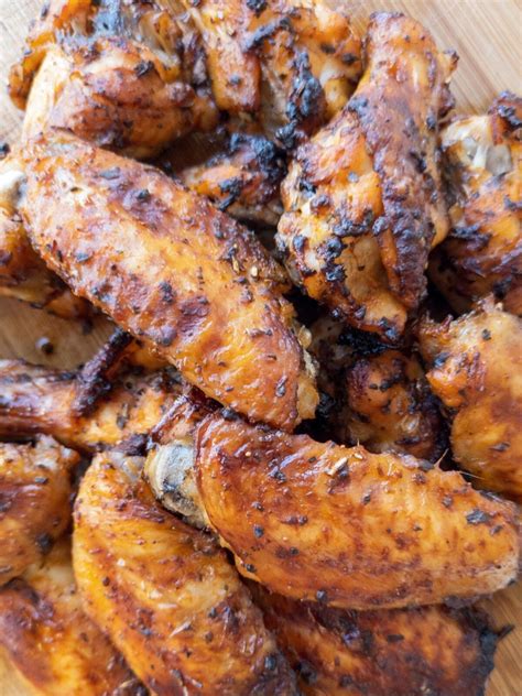 Italian Style Chicken Wings - Marinated, Baked - Table of Laughter ...
