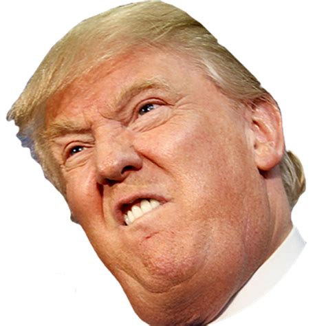 Donald Trump Face PNG Transparent Image