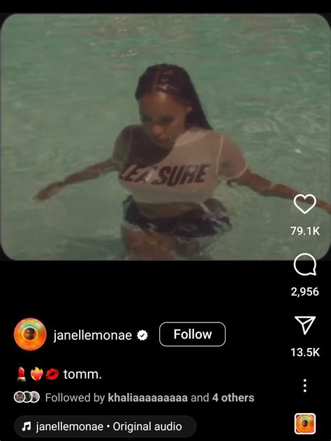 Janelle Monáe Mimics Famous 'Wet T-shirt Girl' Jamaican Look for ...