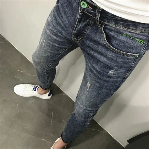 Men's Jeans Wholesale : Social Guy Style, Korean Simple Wild Stretch ...