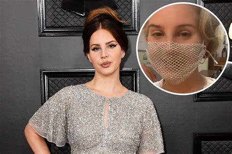 Lana Del Rey finally responds to mesh face mask controversy