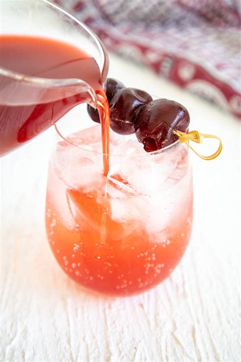 Homemade Cherry Shrub Syrup Recipe - Create Mindfully