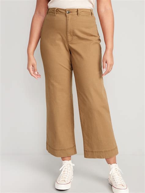 Gap wide leg chinos online