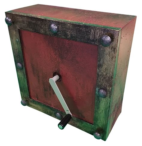 Deluxe Hand Crank Power Escape Room Prop - Shop Costumes, Halloween ...