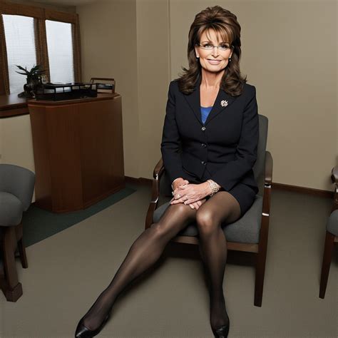 Sarah Palin Sheer Black Pantyhose by PaulRima on DeviantArt