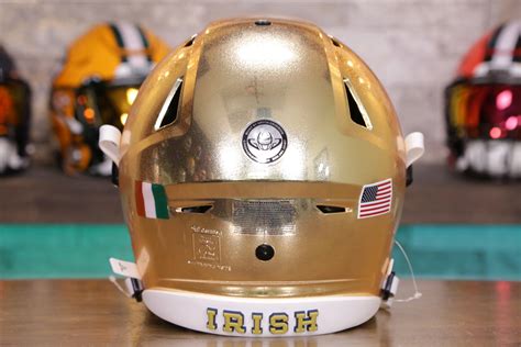 Notre Dame Fighting Irish Riddell SpeedFlex Helmet - GG Edition 00380 ...