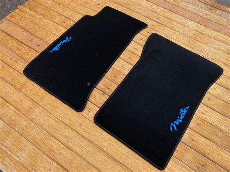 Fit for Mazda MX-5 Miata Floor Mats Carpet Black 2pcs 1990-97 - Etsy