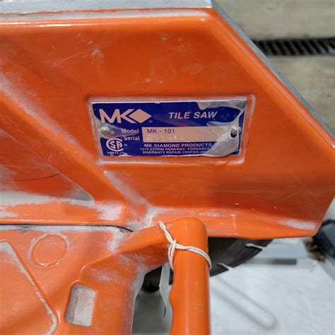 MK Diamond MK-101 Wet Tile Saw 115v Commercial Grade – Lab Liquidators ...