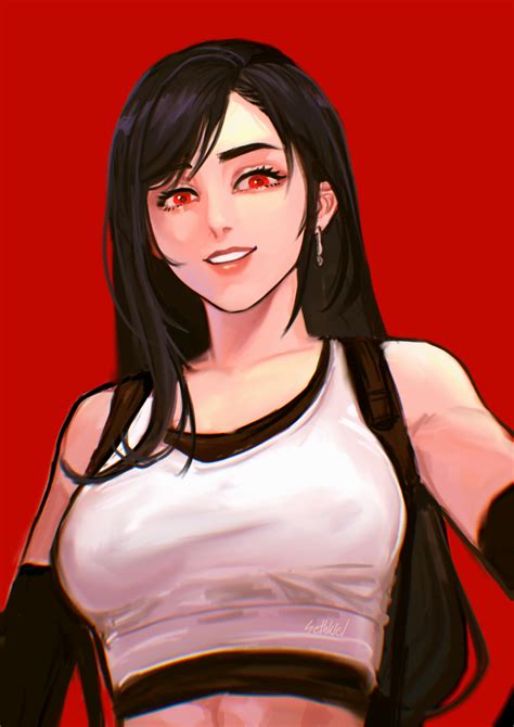 Tifa Lockhart - Final Fantasy VII - Mobile Wallpaper by Sethkiel ...