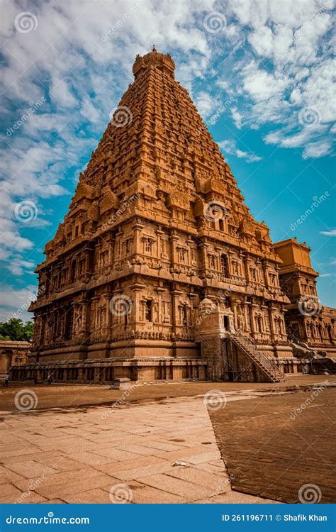 Tanjore Big Temple or Brihadeshwara Temple Was Built by King Raja Raja Cholan in Thanjavur ...
