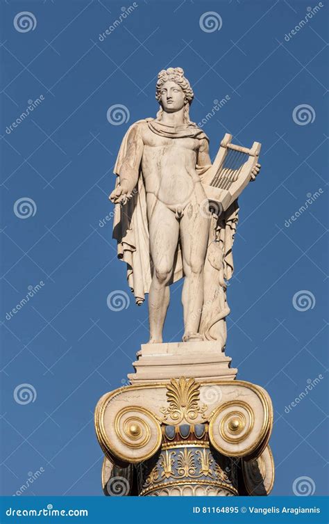 Classical Apollo statue stock image. Image of apollo - 81164895