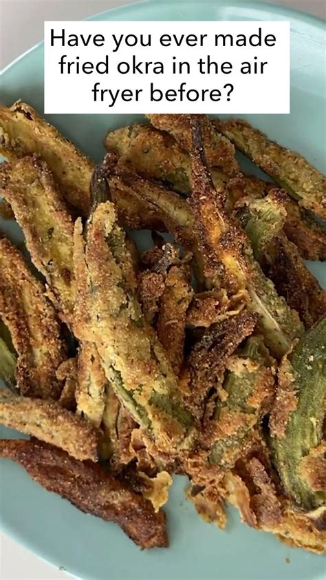 Air fryer okra chips – Artofit