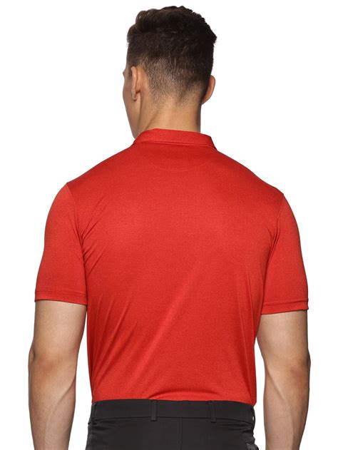 Men Golf Polo - Legendary Red - styzen.in