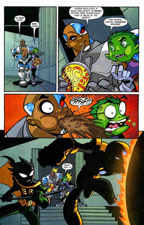 Teen Titans GO! Comic book series: Teen Titans GO! Issue 31 - Night Time