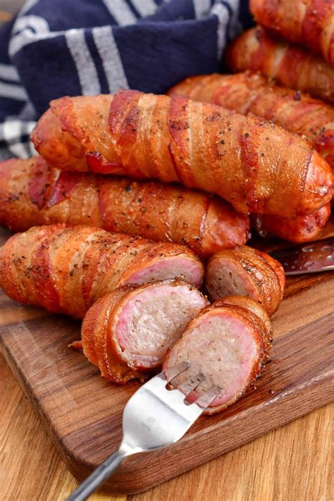 Mini Sausages Wrapped In Bacon at Ronald Anderson blog