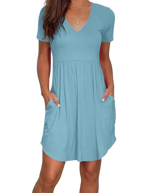 Customer reviews for Liher Sun Dress for Women High Waist A-Line Summer ...