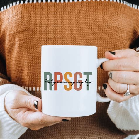 RPSGT Coffee Mug, Gift for Sleep Technologist, Polysomnographic Technologist Mug ...