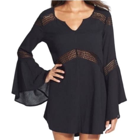 L*Space Women's Black Cover-ups | Depop