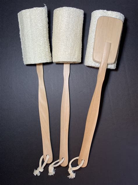 Loofah on a stick - Lori's Soap Shop