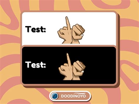 Animated Middle Finger Emote Animated Twitch Emote Animated Discord ...