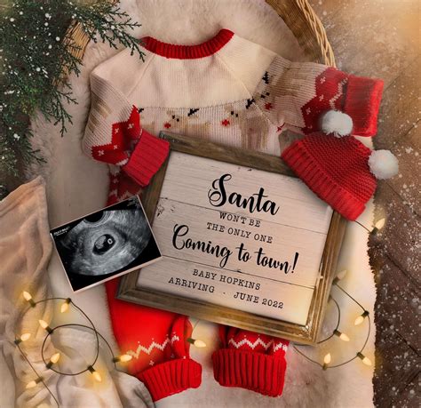 Baby Announcement Ideas Christmas at Alannah Macquarie blog