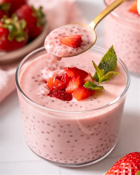 Strawberry Sago – Takes Two Eggs