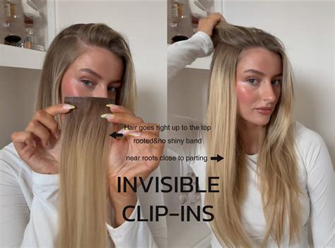 Invisible Hair Extensions