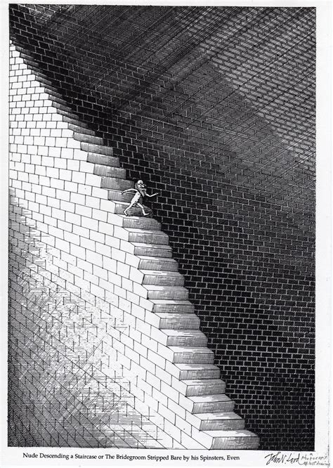 John Vernon Lord: Nude Descending a Staircase