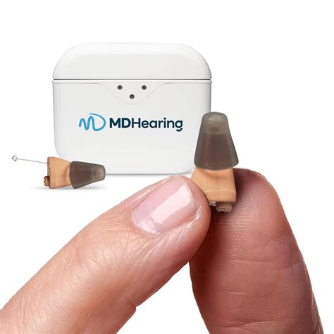 Amazon.com: MDHearing NEO XS Hearing Aids for Seniors, Completely-In-The-Canal Rechargeable ...