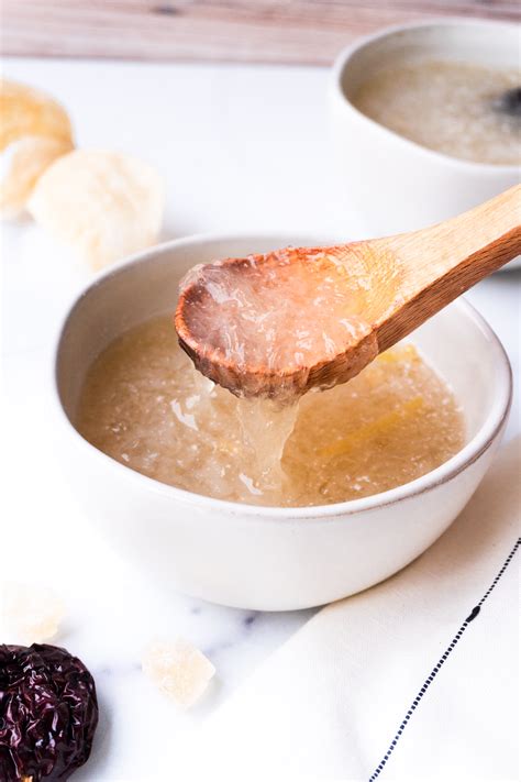 Chinese Coconut Bird Nest Soup - A Dash of Soy