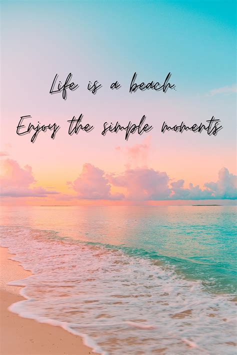 Life In Beach Quotes