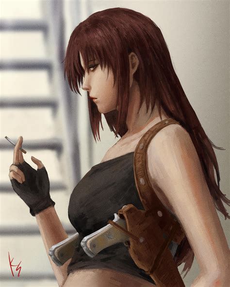 Revy Black Lagoon by KatohHiki on DeviantArt