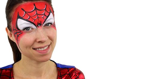 Spiderman Face Painting at PaintingValley.com | Explore collection of ...