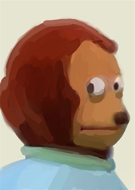 'meme monkey art' Poster by Hafis Ardiansyah | Displate