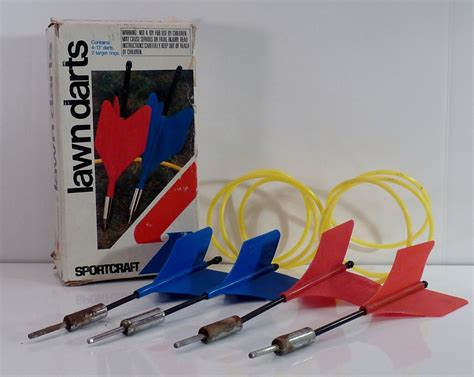 Vintage Regent JARTS/Sportcraft Lawn Darts Set in Box