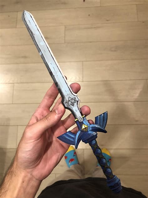 I made a cool master sword : r/botw