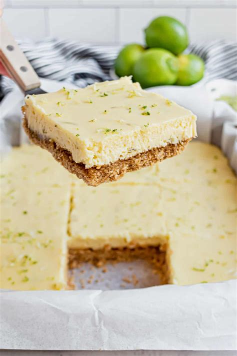 Key Lime Pie Bars Recipe - Shugary Sweets
