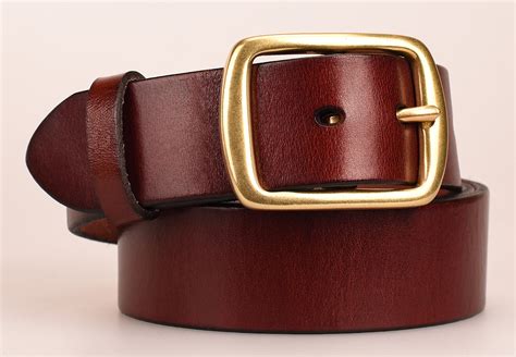 Mens Belt Brown Brass at Jill Deleon blog