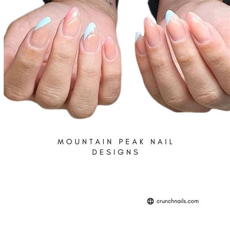 Reach New Heights Stunning Mountain Peak Nail Designs