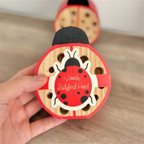 Lady Bird Insect Hotel And Bug House Garden Gift By The Happy Place
