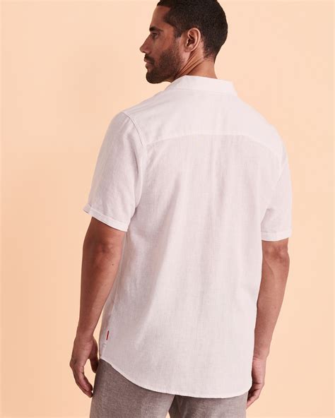 PUBLIC BEACH LINEN Shirt - White | Bikini Village