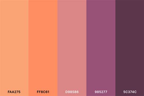 20+ Best Peach Color Palettes for 2024 (Colors That Go With Peach ...