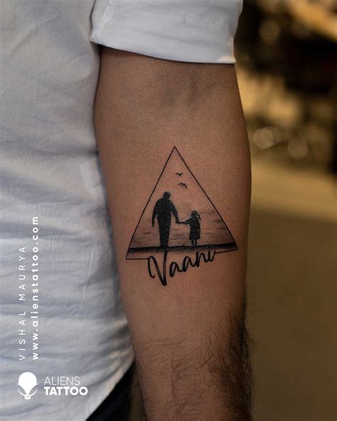 Dad & Daughter Tattoo by Vishal Maurya :: Behance