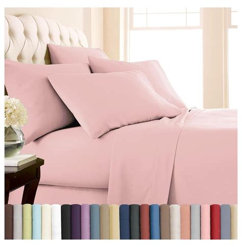 Deep Pocket Split King Size Sheets Set, 7-Piece Ultra Soft and Comfy ...