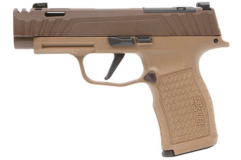 Sig Sauer P365 XL Spectre Comp 9mm Pistol with Coyote Tan Finish and ...