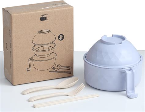 Amazon.com: Layron Ramen Cooker Ramen Bowl Set with Chopsticks ...